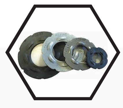 DTI Washers – Direct Tension Indicator Washers for Bolt Tension Verification in Structural Steelwork – Compressible Bumpers, Hardened Steel, Galvanized Finish, Metric Sizes, Compliant with RCSC and EN Standards for Accurate Preloading